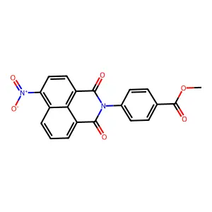 Methyl 4-(6-nitro-1,3-dioxo-1H-benzo[de]isoquinolin-2(3H)-yl)benzoate structure