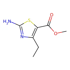 Methyl 2-amino-4-ethyl-1,3-thiazole-5-carboxylate structure