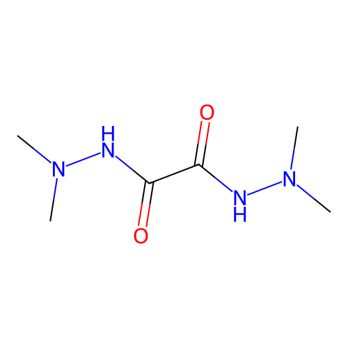 1-N',1-N',2-N',2-N'-tetramethylethanedihydrazide structure