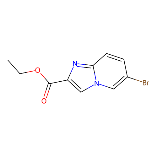 Ethyl 6-bromoimidazo[1,2-a]pyridine-2-carboxylate structure
