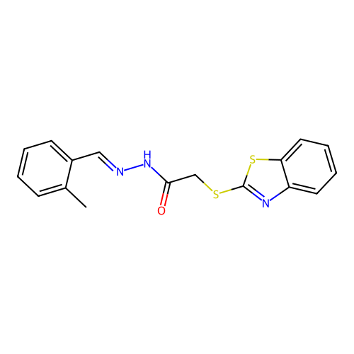 C17H15N3OS2 structure