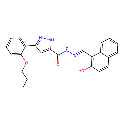 CAS 303106-20-9 - C24H22N4O3 structure