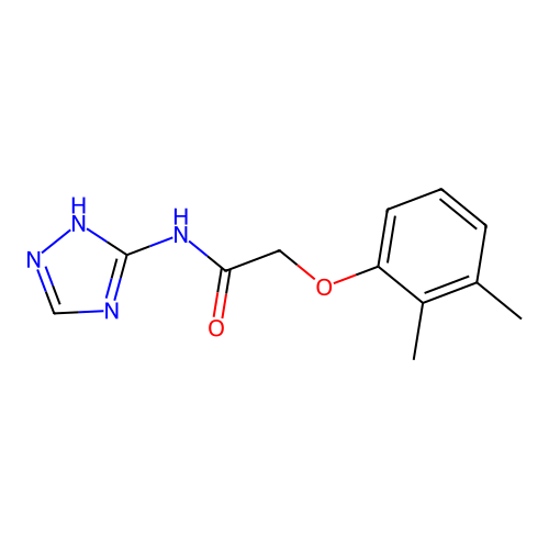 2-(2,3-dimethylphenoxy)-N-(1H-1,2,4-triazol-5-yl)acetamide structure