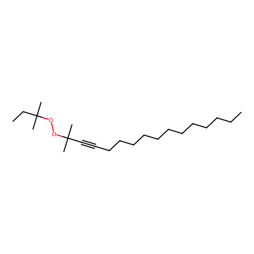 2-Methyl-2-(tert-pentylperoxy)hexadec-3-yne structure