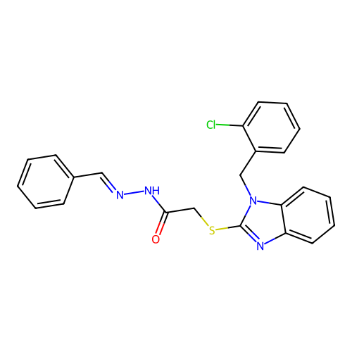 C23H19ClN4OS structure