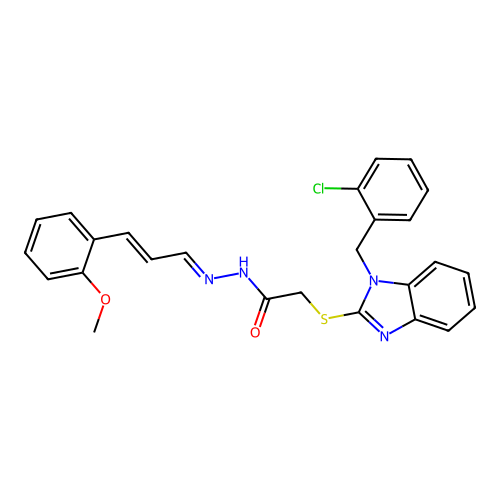 C26H23ClN4O2S structure