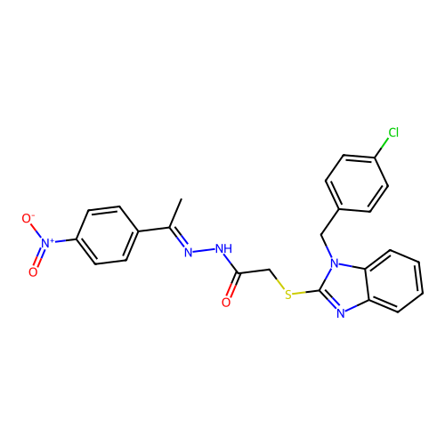 C24H20ClN5O3S structure