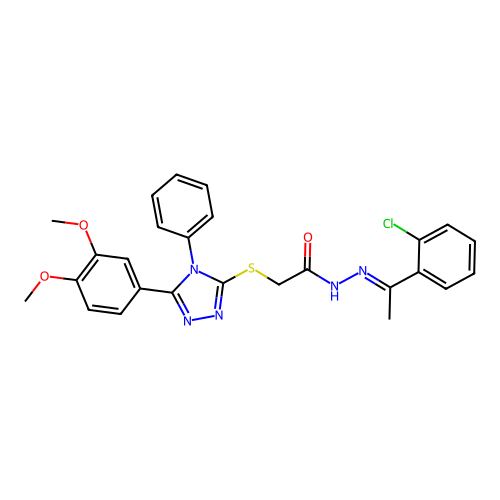 C26H24ClN5O3S structure