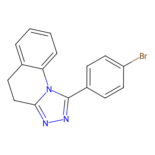 1-(4-Bromophenyl)-4,5-dihydro-[1,2,4]triazolo[4,3-a]quinoline structure
