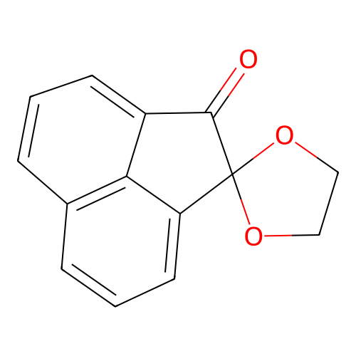 Spiro[acenaphthene-1,2'-[1,3]dioxolan]-2-one structure