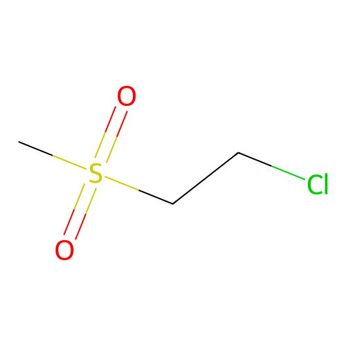 1-Chloro-2-methanesulfonylethane structure