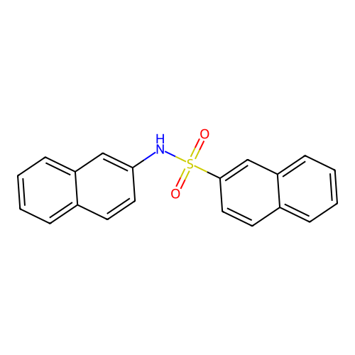 N-(萘-2-基)萘-2-磺酰胺 structure