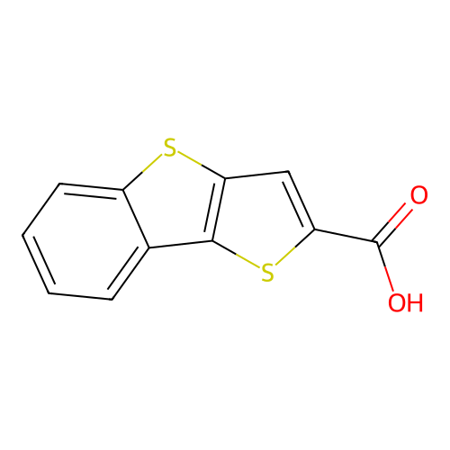 Thieno[3,2-b][1]benzothiophene-2-carboxylic acid structure