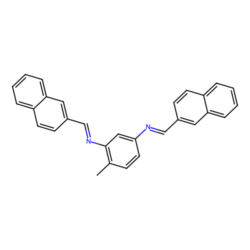 4-methyl-N,N'-bis[(E)-naphthalen-2-ylmethylidene]benzene-1,3-diamine structure