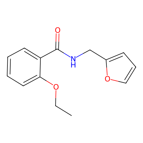 2-ethoxy-N-(furan-2-ylmethyl)benzamide structure