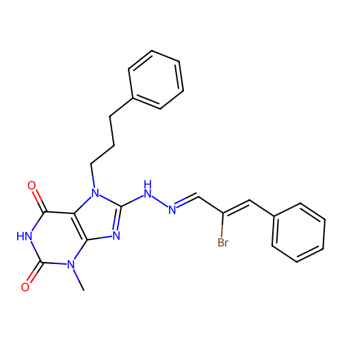 C24H23BrN6O2 structure