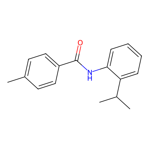 N-(2-异丙基苯基)-4-甲基苯甲酰胺 structure