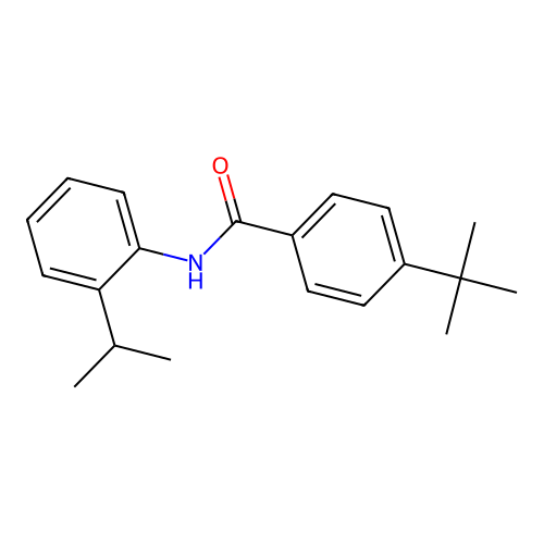4-tert-butyl-N-(2-propan-2-ylphenyl)benzamide structure