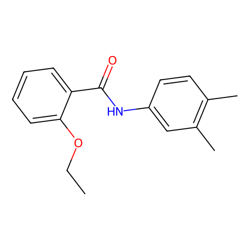 N-(3,4-二甲基苯基)-2-乙氧基苯甲酰胺 structure