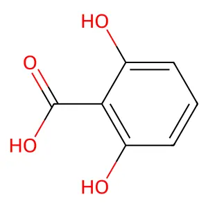 2,6-二羟基苯甲酸 structure