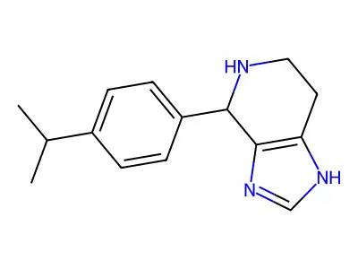 4-(4-isopropylphenyl)-4,5,6,7-tetrahydro-3H-imidazo[4,5-c]pyridine structure