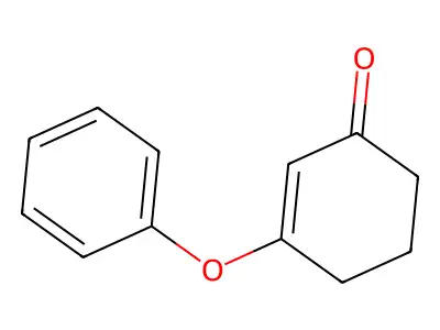 3-Phenoxy-cyclohex-2-enone structure