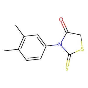 3-(3,4-Dimethylphenyl)-2-sulfanylidene-1,3-thiazolidin-4-one structure