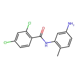 N-(5-amino-2-methylphenyl)-2,4-dichlorobenzamide structure