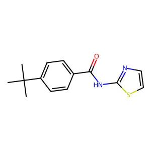4-Tert-butyl-N-(1,3-thiazol-2-YL)benzamide structure