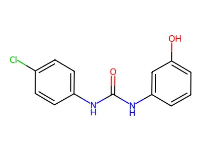 N-(4-Chlorophenyl)-N'-(3-hydroxyphenyl)urea structure