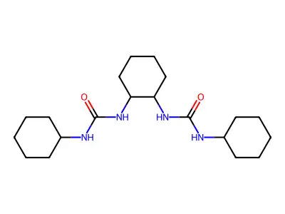 1-Cyclohexyl-3-(2-(3-cyclohexyl-ureido)-cyclohexyl)-urea structure