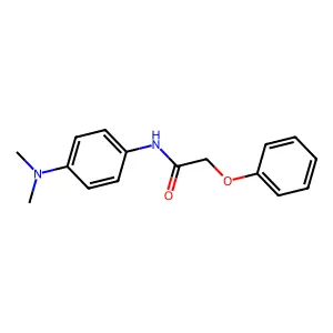 N-(4-(Dimethylamino)phenyl)-2-phenoxyacetamide structure