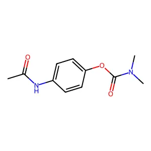 4-(Acetylamino)phenyl dimethylcarbamate structure