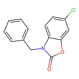 3-Benzyl-6-chloro-1,3-benzoxazol-2-one structure