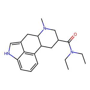 N,N-Diethyl-6-methylergoline-8-carboxamide structure