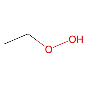乙基过氧化氢 structure