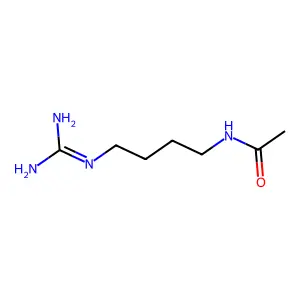 Acetylagmatine structure