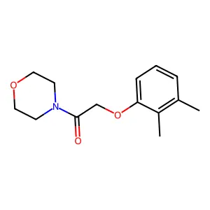2-(2,3-Dimethylphenoxy)-1-morpholin-4-ylethanone structure