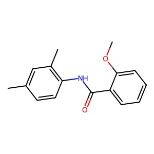N-(2,4-二甲基苯基)-2-甲氧基苯甲酰胺 structure