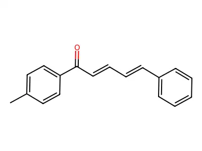 1-(4-Methylphenyl)-5-phenyl-2,4-pentadiene-1-one structure
