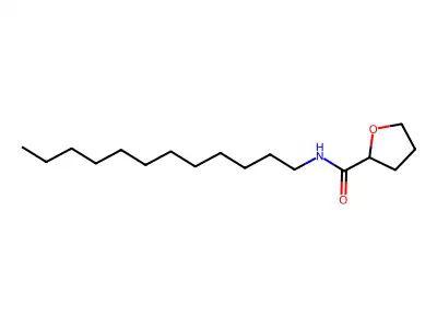 N-dodecyltetrahydrofuran-2-carboxamide structure