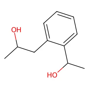 2-(1-Hydroxyethyl)-alpha-methylbenzeneethanol structure