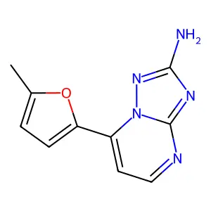 7-(5-Methylfuran-2-yl)-[1,2,4]triazolo[1,5-a]pyrimidin-2-amine structure