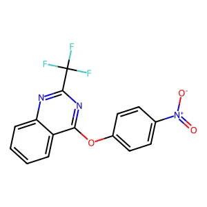 4-(4-Nitrophenoxy)-2-(trifluoromethyl)quinazoline structure
