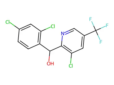 [3-Chloro-5-(trifluoromethyl)-2-pyridinyl](2,4-dichlorophenyl)methanol structure