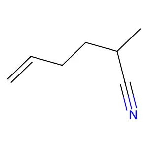 2-Methyl-5-hexenenitrile structure