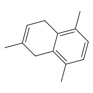 1,4-Dihydro-2,5,8-trimethylnaphthalene structure