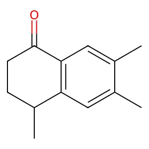 4,6,7-Trimethyl-3,4-dihydro-1(2H)-naphthalenone structure
