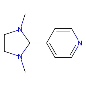 4-(1,3-Dimethylimidazolidin-2-yl)pyridine structure