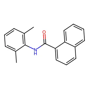 N-(2,6-二甲基苯基)-1-萘甲酰胺 structure